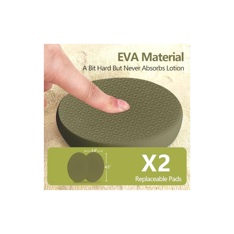 Svarvns Lotion Applicator for Back, 17" Long Handle with 2