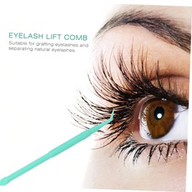 FOMIYES 10pcs Eyelash Perm Tool Y-shaped Separator Brush and Comb for Lifting Comfortable Grip Suitable for All Eye Shapes for Women and Girls