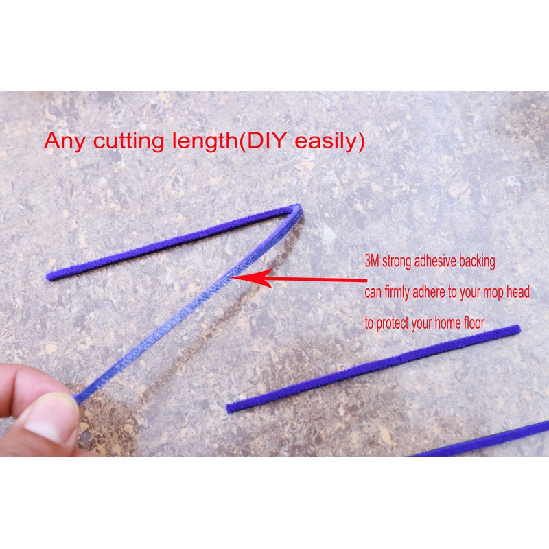 LRFDRESS 6pcs Blue Plush Strips for Dyson V7 V8 V10