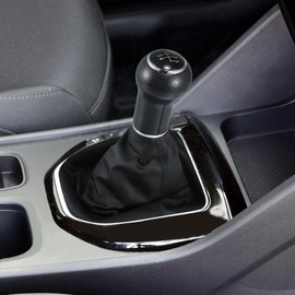 X AUTOHAUX 5 Speed Car Manual Shift Lever for VW Golf IV/V 23MM 1998-2006 Black