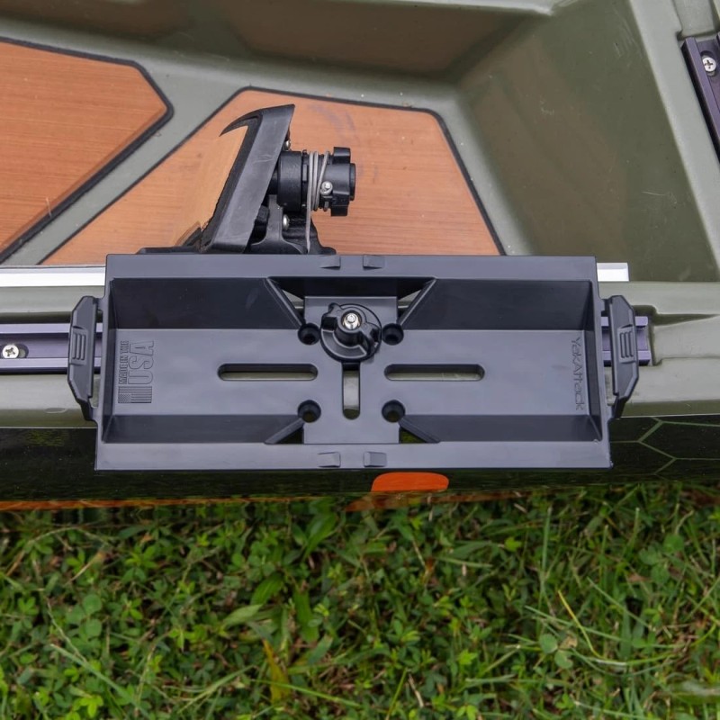 Yakattack Modular Mounting Base For Kayak Storage Boxes Black Durable