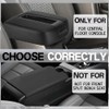Center Console Armrest lid Cover Compatible with 2007-2013 Silverado Tahoe