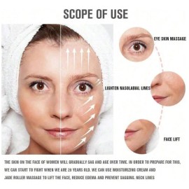 Rodillo Facial Y Gua Sha Herramientas Para El Cuidado Facial                                                                                          