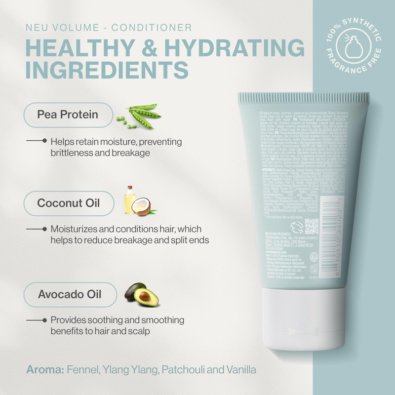 Neuma Neu Volume Conditioner 1 Fl. Oz. Fennel, Ylang Ylang,