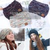 Winter Knitted Headband - Women Ear Warmer Headband Crochet Turban