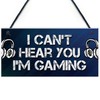 Red Ocean Gaming Bedroom Accessories Room Sign Novelty Birthday Gift