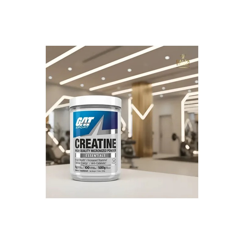 Creatina Gat Sport 500g Monohidratada - 100 Servicios