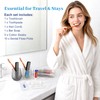 60 Pack Bulk Disposable Toothbrush Kit, Individually Wrapped
