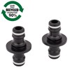 MIVOS 2 x Hose Connector for Connecting Water Hoses with