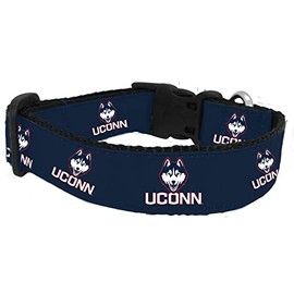 College Dog Collar (Medium, UConn)