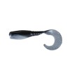 BIG BITE BAITS 3" CURL Tail GRUB/Black/Chartreuse Tail (10 Pack)
