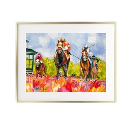 Kayla Weber Art "Spring Turn" Unframed Print - Original Commissioned Piece, Original Design, High-Quality Artwork - Size: 5X7