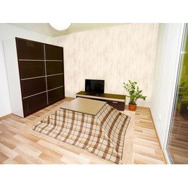 Meiwa Gravure Waterproof Kotatsu Topper Opole 74.8 x 74.8 inches (190 x 190 cm)