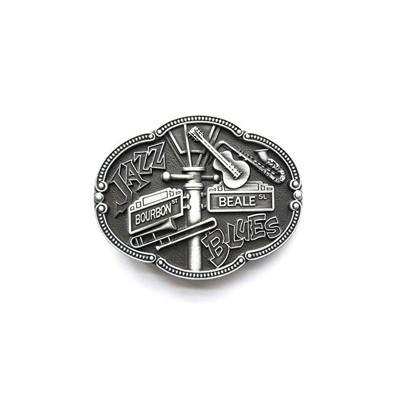 Urban Backwoods Jazz & Blues II Belt Buckle for Interchangeable