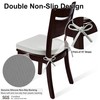 Shinnwa Kitchen Chair Cushions Set of 6, Non-Slip Dining Chair