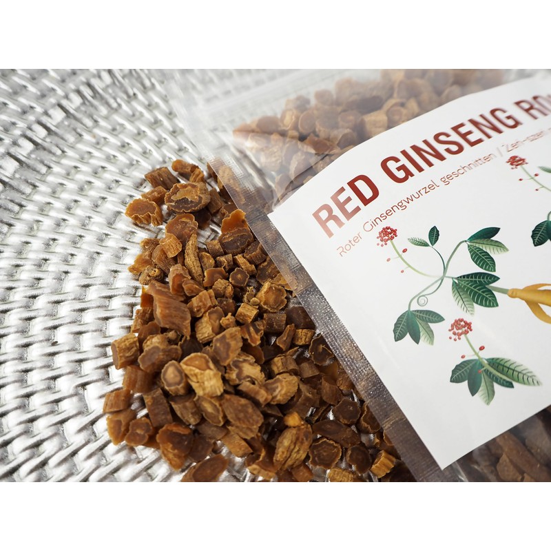 HerbaNordPol Red Ginseng Root, Korean Sliced (100)