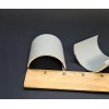 White Swimming Pool Aluminum Bullnose Coping Clips Beauty Clips 2"