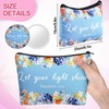 20 Pcs Inspirational Gifts Makeup Bags Bulk Mirrors, Bible