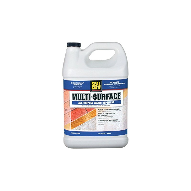 Seal-Krete SK201001 Multi-Surface All-Purpose Water Repellent, Gallon