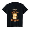Children's T-Shirt with German Text "Ich Werde Großer Bruder 2025"