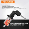 LC6177 Ignition Switch Lock Cylinder W/2 Chip Keys for Ford