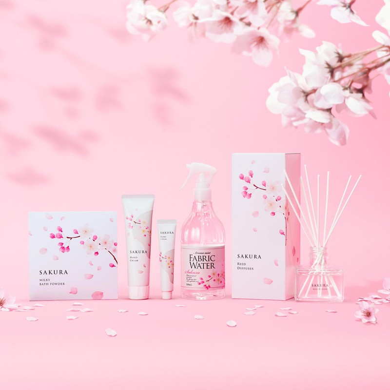 Daily Aroma Japan Sakura-Like Sakura Hand Cream, Mini, 0.7 oz
