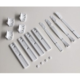 Door Hinge Tow Hinge for Fridge for Bauknecht Whirlpool 481231019131 484000000857 Set of 4