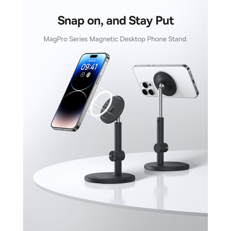 Baseus MagPro Soporte Magnético para Teléfono Ajustable de 16.5 a