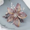 Unicra Copper Wire Metal Hand Woven Clips Hair Accessories Wedding