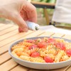 Lafuntar Mini Camping Seasoning Bottle Set, Plastic Empty Camping Spice
