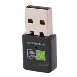 USB WiFi Adapter, 2.4G 5G Dual Band Wireless Network Transceiver, PC WiFi Adapter, Supports AP Mode, USB WiFi Dongle for Windows