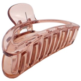 Topkids Accessories Open Hair Claw Clips for Women and Girls, Hair Accessories for Women, Large Hair clips, Hair Styling Tools, Hair Clips Women, Large Claw clips (Arch Copper)