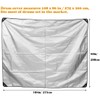 Drum Set Dust Cover Skyour Black Large Electric Drum Kit