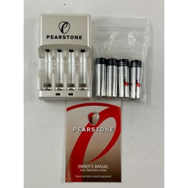 Pearstone 4 Hour Rapid Battery Charger for 4 AA or AAA Batteries