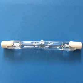 CTKcom 250-Watt 3.1-Inch T3 Halogen Bulbs(5 Pack) - J Type 78mm Double Ended 120 Volts 250 Watt T3 Halogen Bulbs R7S Double Ended Filament Flood Lights Quartz Tube Lamps 120V,5 Pack