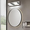 SineRise LED Modern Bathroom Vanity Light Fixtures (2-Light, 15.5-Inch), Chrome