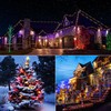 iBaycon Solar C9 Christmas Lights Outdoor, 65FT 100LED C9 Strawberry