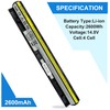 Shyarweyy G400s Laptop Battery for Lenovo IdeaPad G400s G405s G410s