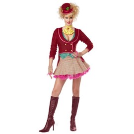 California Costumes Women's The Mad Hatter Adult, Multi, Small