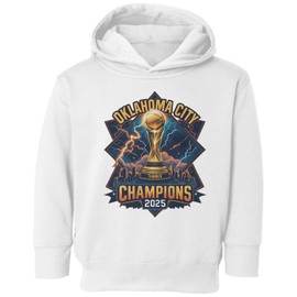 2025 Champions Trophy Inspired - Bball Fans Toddler Hooded Sweatshirt (White, 2T)