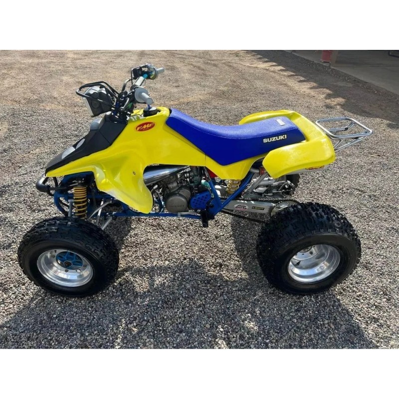 Suzuki 1985-1986 Suzuki LT 250R Seat Cover Blue Gripper style