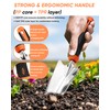 9-Piece Stainless Steel Garden Tools Set, HaSteeL Outdoors Gardening Hand