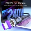 i! - 1,8m 180 Grad 240W Nylon Magnet USB C