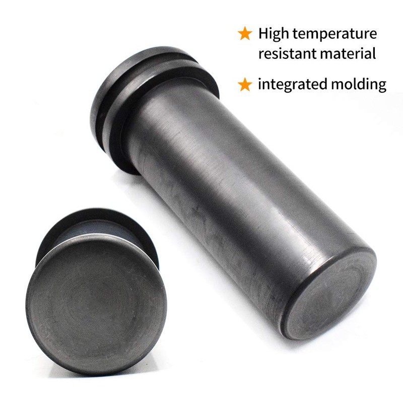 TOAUTO High Purity Graphite Crucible, Metal Melting Ingot Mould for