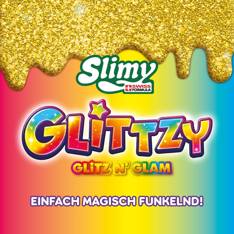 Slimy Glittzy DIY Original Slime Play Clay for Children, the