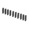 10Pcs Carbide Insert Cutter PVD Coating CNC Cutting Milling Accessory
