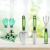 WORKPRO 5PCS Garden Tool Set Powder Coating Aluminum Garden Tool