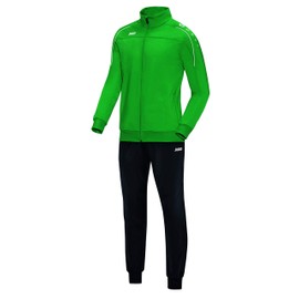 Jako Children’s Classico Polyester Tracksuit, green, 152