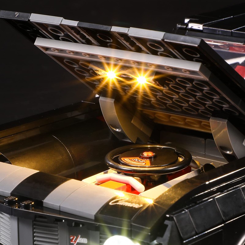 Lightailing Light for 10304 Camaro-Z28 - Led Lighting Kit Compatible