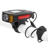 USB Bicycle Flashlight LED Computer Horn Light Bike Front Light